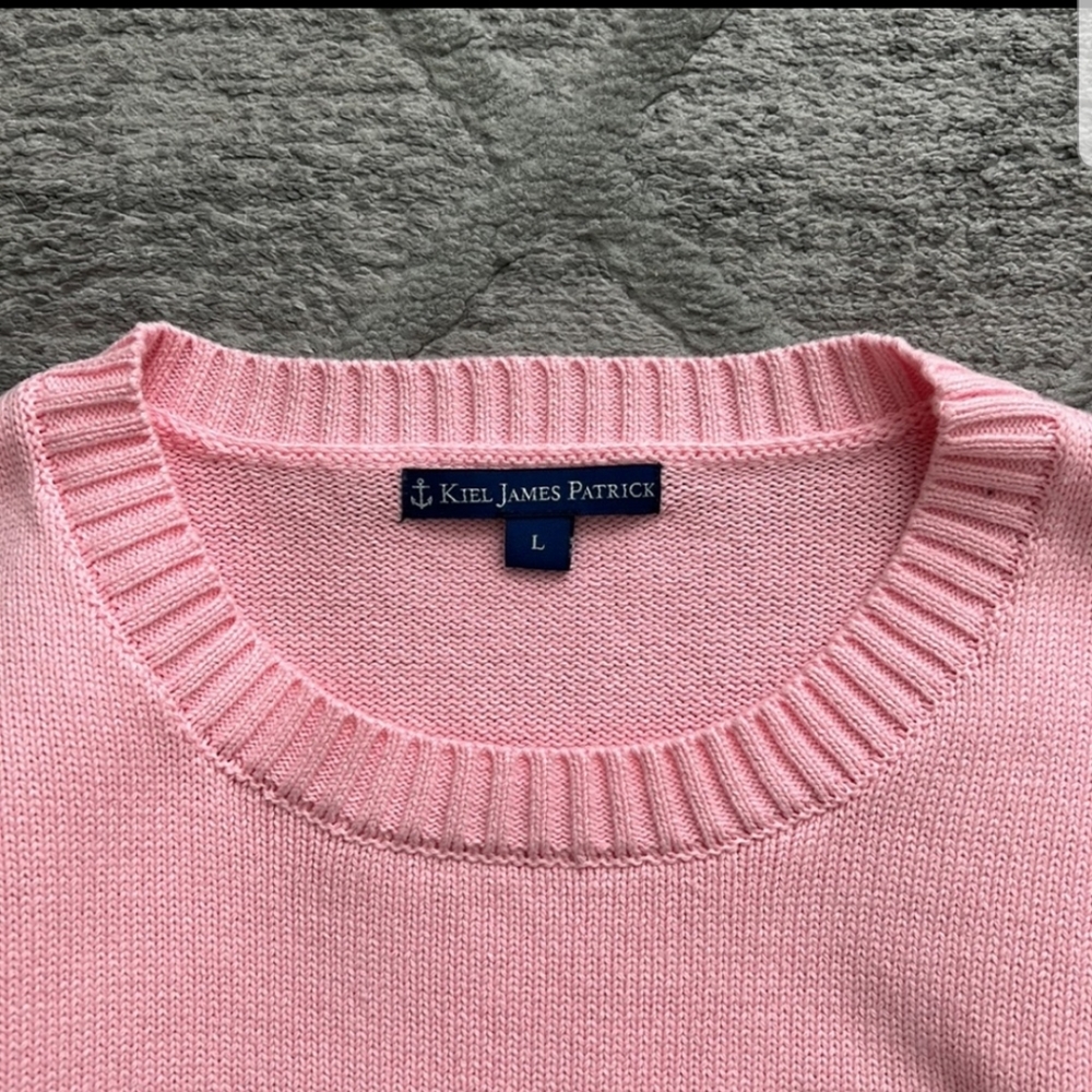 Kiel James Patrick Fresh Catch Lobster Sweater Pink Red Small Or  Medium! Rare! - Picture 7 of 9